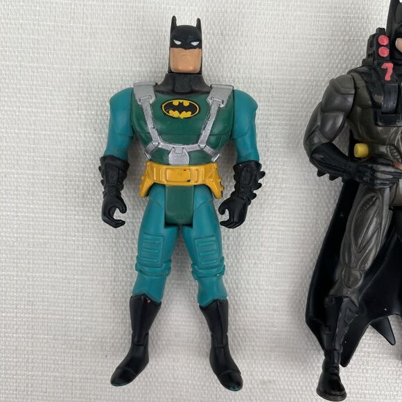 DC Comics Kenner 1994 1995 Batman The Animated Series Green Suit 5" Figure Lot 2 - Picture 2 of 9